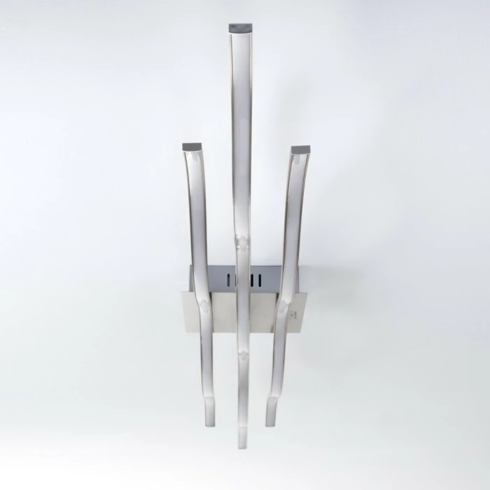 Hofstein Coquitlam Deckenleuchte LED Edelstahl, 3-flammig 15 Hofstein Coquitlam Deckenleuchte LED Edelstahl, 3-flammig – Bild 15