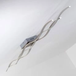 Hofstein Coquitlam Deckenleuchte LED Edelstahl, 3-flammig 36 Hofstein Coquitlam Deckenleuchte LED Edelstahl, 3-flammig -Bürolampen Verkäufe coquitlam deckenleuchte h3011447 17