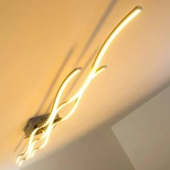 Hofstein Coquitlam Deckenleuchte LED Edelstahl, 3-flammig 26 Hofstein Coquitlam Deckenleuchte LED Edelstahl, 3-flammig -Bürolampen Verkäufe coquitlam deckenleuchte h3011447 7