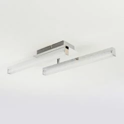Hofstein Dawson Deckenleuchte LED Chrom, 2-flammig -Bürolampen Verkäufe dawson deckenleuchte h3436561 7