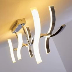 Hofstein Deckenleuchte Andria LED Chrom, 6-flammig -Bürolampen Verkäufe deckenleuchte andria h167862 10