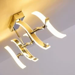 Hofstein Deckenleuchte Andria LED Chrom, 6-flammig -Bürolampen Verkäufe deckenleuchte andria h167862 24