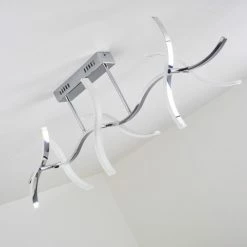 Hofstein Deckenleuchte Andria LED Chrom, 6-flammig -Bürolampen Verkäufe deckenleuchte andria h167862 27