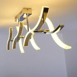 Hofstein Deckenleuchte Andria LED Chrom, 6-flammig -Bürolampen Verkäufe deckenleuchte andria h167862 31