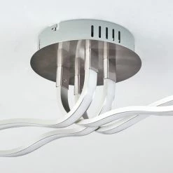 Hofstein Deckenleuchte CORATO LED Nickel-Matt, 1-flammig 14 Hofstein Deckenleuchte CORATO LED Nickel-Matt, 1-flammig -Bürolampen Verkäufe deckenleuchte corato h169811 do3 2