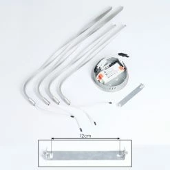 Hofstein Deckenleuchte REMO LED Nickel-Matt, 1-flammig -Bürolampen Verkäufe deckenleuchte remo h169828 do3 4