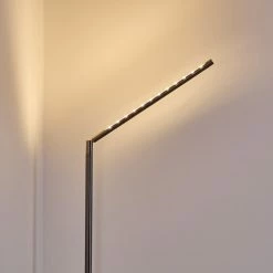 Hofstein Deje Stehleuchte LED Nickel-Matt, 1-flammig -Bürolampen Verkäufe deje stehleuchte h3306772 15