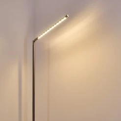 Hofstein Deje Stehleuchte LED Nickel-Matt, 1-flammig -Bürolampen Verkäufe deje stehleuchte h3306772 2