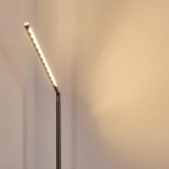 Hofstein Deje Stehleuchte LED Nickel-Matt, 1-flammig -Bürolampen Verkäufe deje stehleuchte h3306772 7