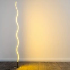 Hofstein Dillon Stehlampe LED Nickel-Matt, 1-flammig -Bürolampen Verkäufe dillon stehlampe h3000588 12