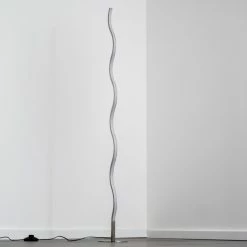 Hofstein Dillon Stehlampe LED Nickel-Matt, 1-flammig -Bürolampen Verkäufe dillon stehlampe h3000588 5