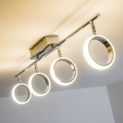 Hofstein Dobris Deckenspot LED Chrom, 4-flammig -Bürolampen Verkäufe dobris deckenspot h166902 15