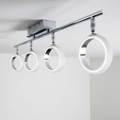 Hofstein Dobris Deckenspot LED Chrom, 4-flammig -Bürolampen Verkäufe dobris deckenspot h166902 2
