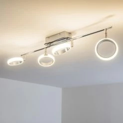 Hofstein Dobris Deckenspot LED Chrom, 4-flammig -Bürolampen Verkäufe dobris deckenspot h166902 8