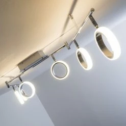 Hofstein Dobris Deckenspot LED Chrom, 6-flammig -Bürolampen Verkäufe dobris deckenspot h166919 4