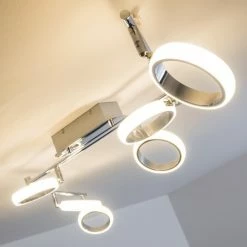 Hofstein Dobris Deckenspot LED Chrom, 6-flammig -Bürolampen Verkäufe dobris deckenspot h166919 9