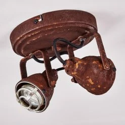Hofstein Drobak Deckenleuchte Rostfarben, 2-flammig -Bürolampen Verkäufe drobak deckenleuchte h3293782 do1 11