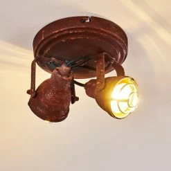 Hofstein Drobak Deckenleuchte Rostfarben, 2-flammig -Bürolampen Verkäufe drobak deckenleuchte h3293782 do1 14