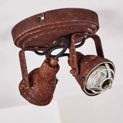 Hofstein Drobak Deckenleuchte Rostfarben, 2-flammig -Bürolampen Verkäufe drobak deckenleuchte h3293782 do1 15