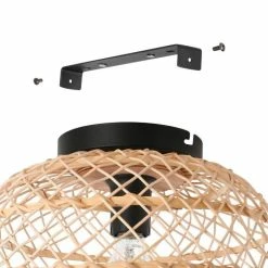 Eglo Leuchten Eglo AUSNBY Deckenleuchte Schwarz, 1-flammig -Bürolampen Verkäufe eglo ausnby deckenleuchte 43831 3