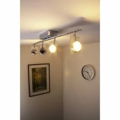 Eglo Leuchten Eglo TINNARI Lichtschiene LED Chrom, 4-flammig -Bürolampen Verkäufe eglo tinnari lichtschiene 91635 do1 14