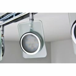 Eglo Leuchten Eglo TINNARI Lichtschiene LED Chrom, 4-flammig -Bürolampen Verkäufe eglo tinnari lichtschiene 91635 do1 16