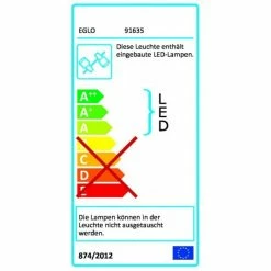 Eglo Leuchten Eglo TINNARI Lichtschiene LED Chrom, 4-flammig -Bürolampen Verkäufe eglo tinnari lichtschiene 91635 do1 7