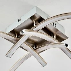 Hofstein Elia Deckenleuchte LED Chrom, 1-flammig -Bürolampen Verkäufe elia deckenleuchte h167398 12