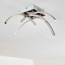 Hofstein Elia Deckenleuchte LED Chrom, 1-flammig -Bürolampen Verkäufe elia deckenleuchte h167398 14