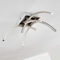 Hofstein Elia Deckenleuchte LED Chrom, 1-flammig -Bürolampen Verkäufe elia deckenleuchte h167398 15