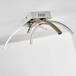 Hofstein Elia Deckenleuchte LED Chrom, 1-flammig -Bürolampen Verkäufe elia deckenleuchte h167398 4