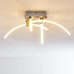 Hofstein Elia Deckenleuchte LED Chrom, 1-flammig -Bürolampen Verkäufe elia deckenleuchte h167398 9