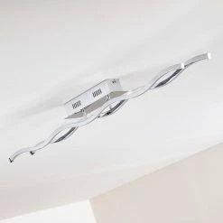 Hofstein Embree Deckenleuchte LED Edelstahl, 2-flammig 28 Hofstein Embree Deckenleuchte LED Edelstahl, 2-flammig -Bürolampen Verkäufe embree deckenleuchte h3008539 11