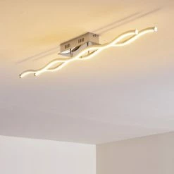 Hofstein Embree Deckenleuchte LED Edelstahl, 2-flammig 19 Hofstein Embree Deckenleuchte LED Edelstahl, 2-flammig -Bürolampen Verkäufe embree deckenleuchte h3008539 2