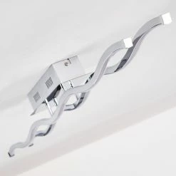 Hofstein Embree Deckenleuchte LED Edelstahl, 2-flammig 21 Hofstein Embree Deckenleuchte LED Edelstahl, 2-flammig -Bürolampen Verkäufe embree deckenleuchte h3008539 4