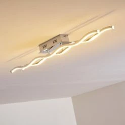 Hofstein Embree Deckenleuchte LED Edelstahl, 2-flammig 24 Hofstein Embree Deckenleuchte LED Edelstahl, 2-flammig -Bürolampen Verkäufe embree deckenleuchte h3008539 7