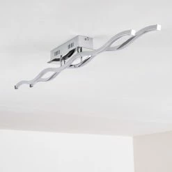 Hofstein Embree Deckenleuchte LED Edelstahl, 2-flammig 25 Hofstein Embree Deckenleuchte LED Edelstahl, 2-flammig -Bürolampen Verkäufe embree deckenleuchte h3008539 8