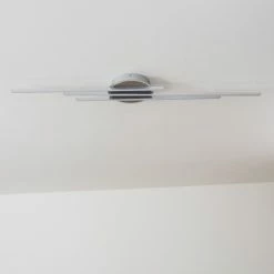 Hofstein Emo Deckenleuchte LED Stahl gebürstet, 3-flammig -Bürolampen Verkäufe emo deckenleuchte h3009222 11