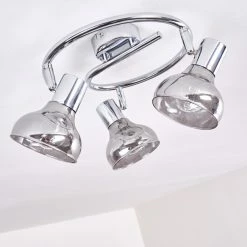 Hofstein Esberg Deckenleuchte Chrom, 3-flammig -Bürolampen Verkäufe esberg deckenleuchte h3277966 do1 10