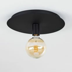 Hofstein Esbjerg Deckenleuchte Schwarz, 1-flammig -Bürolampen Verkäufe esbjerg deckenleuchte h3368435 10