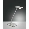 Fabas Luce Como Tischleuchte LED Chrom, Aluminium, 1-flammig