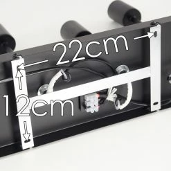 Hofstein Fabius Deckenleuchte Schwarz, 1-flammig -Bürolampen Verkäufe fabius deckenleuchte h3352717 2