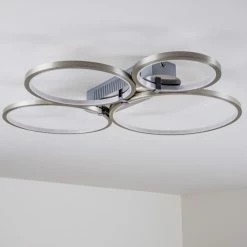 Hofstein Fallo Deckenleuchte LED Chrom, 1-flammig -Bürolampen Verkäufe fallo deckenleuchte h167466 20