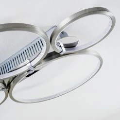 Hofstein Fallo Deckenleuchte LED Chrom, 1-flammig -Bürolampen Verkäufe fallo deckenleuchte h167466 5