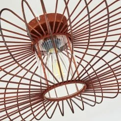 Hofstein Farhus Deckenleuchte Rostfarben, 1-flammig 30 Hofstein Farhus Deckenleuchte Rostfarben, 1-flammig -Bürolampen Verkäufe farhus deckenleuchte h3355879 13