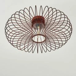 Hofstein Farhus Deckenleuchte Rostfarben, 1-flammig 21 Hofstein Farhus Deckenleuchte Rostfarben, 1-flammig -Bürolampen Verkäufe farhus deckenleuchte h3355879 4