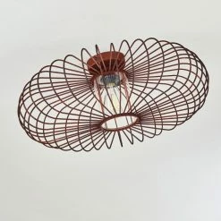 Hofstein Farhus Deckenleuchte Rostfarben, 1-flammig 22 Hofstein Farhus Deckenleuchte Rostfarben, 1-flammig -Bürolampen Verkäufe farhus deckenleuchte h3355879 5