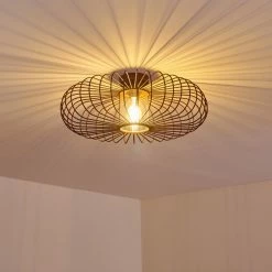 Hofstein Farhus Deckenleuchte Rostfarben, 1-flammig 23 Hofstein Farhus Deckenleuchte Rostfarben, 1-flammig -Bürolampen Verkäufe farhus deckenleuchte h3355879 6