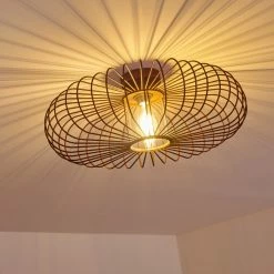 Hofstein Farhus Deckenleuchte Rostfarben, 1-flammig 24 Hofstein Farhus Deckenleuchte Rostfarben, 1-flammig -Bürolampen Verkäufe farhus deckenleuchte h3355879 7