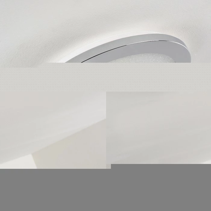 Hofstein Fasola Deckenleuchte LED Nickel glänzend, 1-flammig 13 Hofstein Fasola Deckenleuchte LED Nickel glänzend, 1-flammig – Bild 13